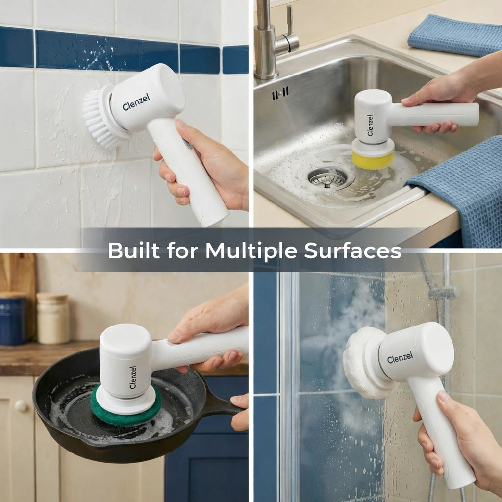 Clenzel 5-in-1 Electric Spin Brush